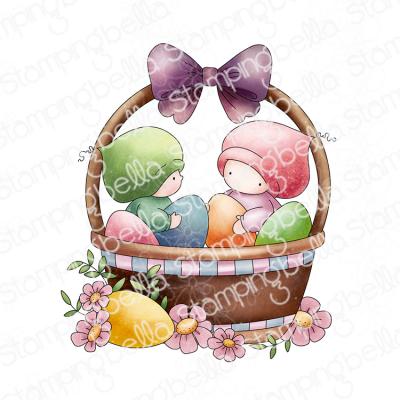 Stamping Bella Stempel - Bundle Girls in the Easter Basket